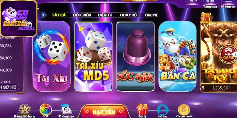 Chọn phiên bản phù hợp khi tải app 68gamebai